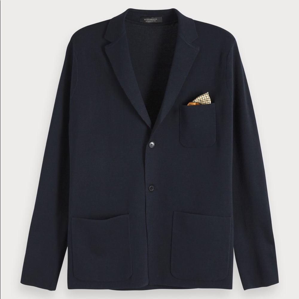 Scotch and Soda Cardigan Style Blazer